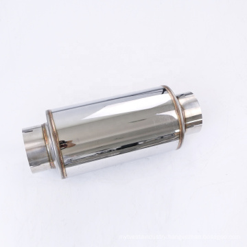 Car/truck Silence Muffler Performance Stainless steel titanium Round Exhaust Muffler